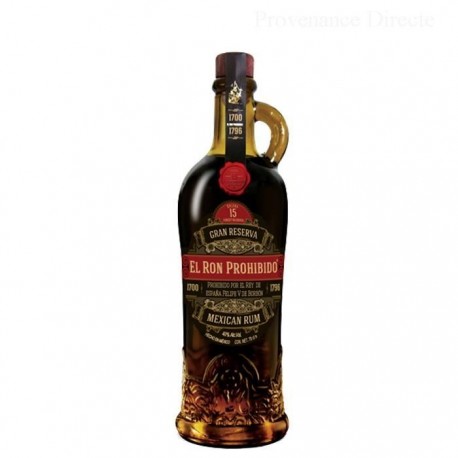El Ron Prohibido Rum Habanero - 12 ans El Ron Prohibido Rum Habanero - 12 ans